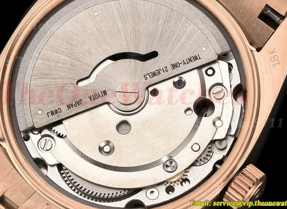 MY8215 31mm RG Datejust Dia RG GDF Brown 0405